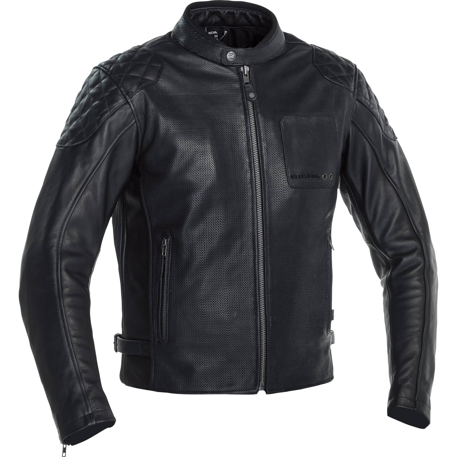 Richa Yorktown Lederjacke schwarz 50 Herren von Richa