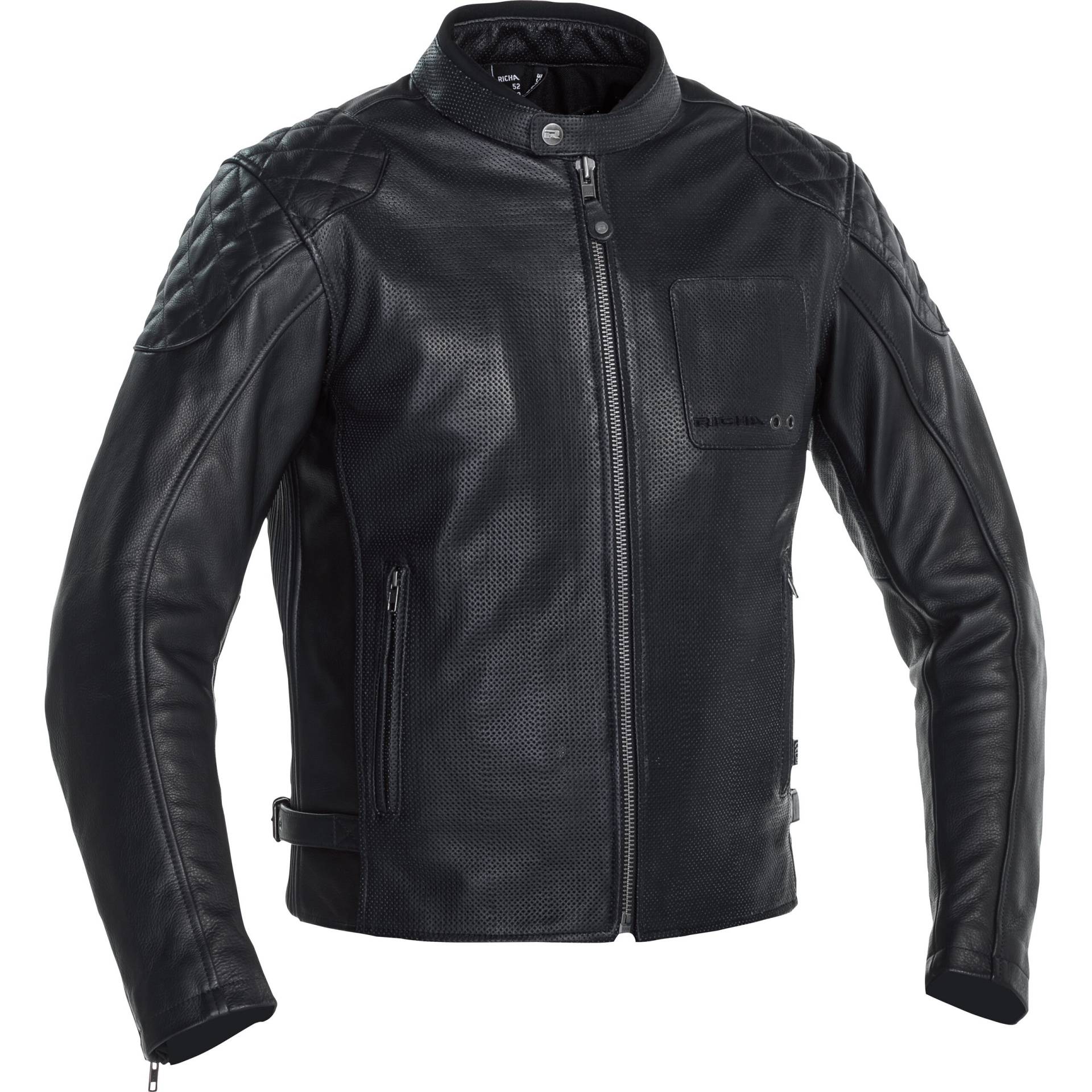 Richa Yorktown Lederjacke schwarz 52 Herren von Richa