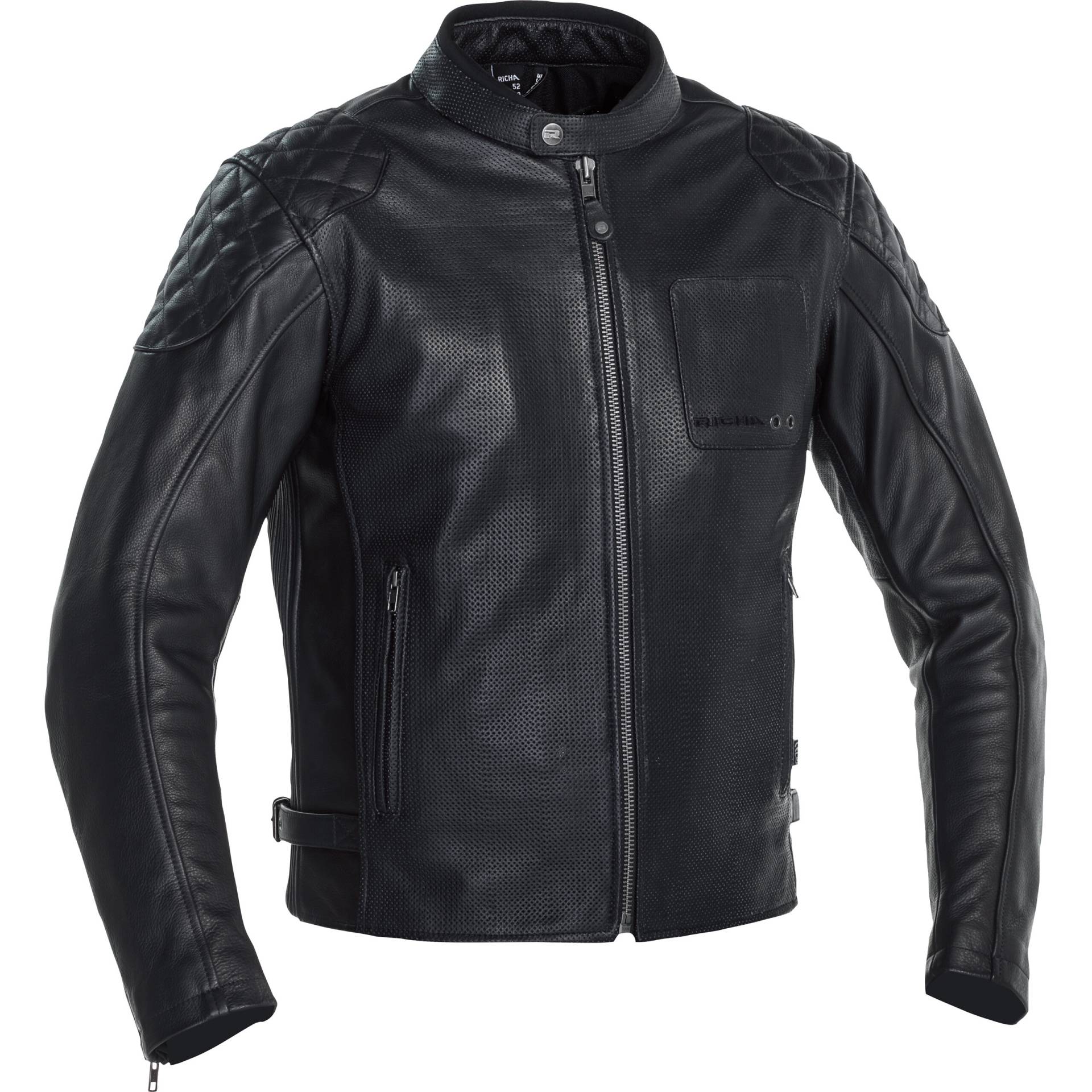 Richa Yorktown Lederjacke schwarz 54 Herren von Richa