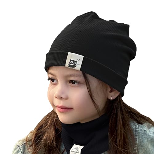 Richaa Herbst Kinder Mütze & Loop Schal Set Mode Frühling Baumwolle Beanie Halstuch Mädchen Jungen von Richaa