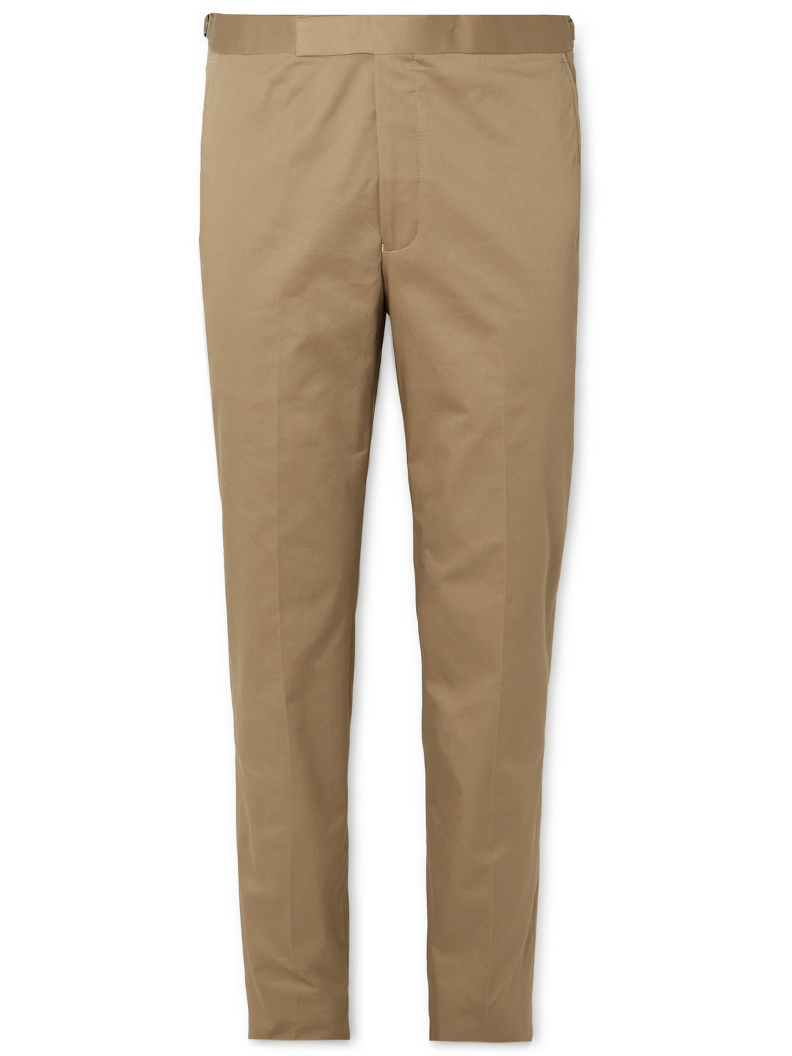 Richard James - Straight-Leg Cotton-Blend Twill Trousers - Men - Brown - UK/US 30 von Richard James