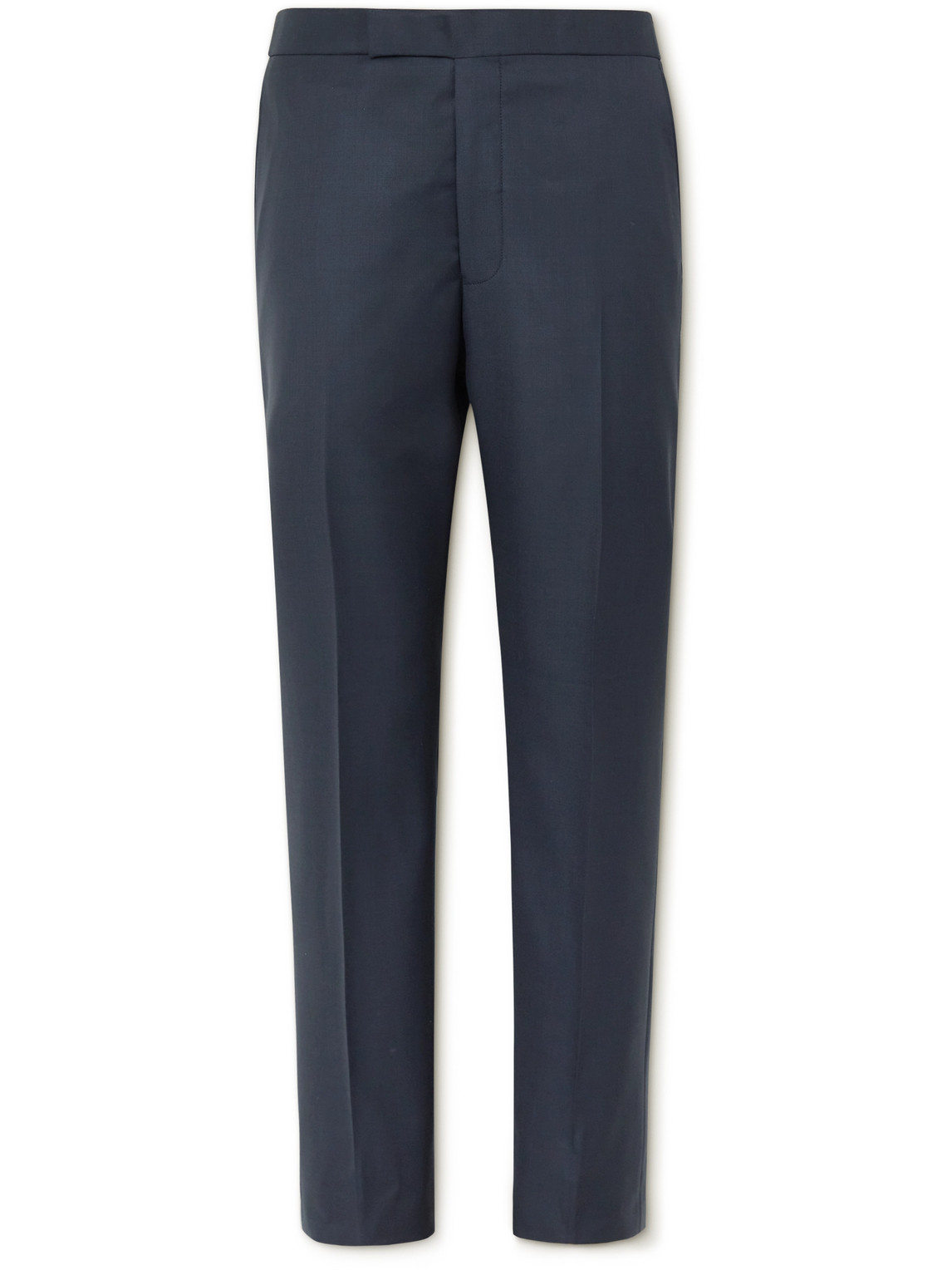 Richard James - Tapered Sharkskin Wool Suit Trousers - Men - Blue - UK/US 36 von Richard James