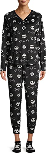Richard Leeds International Nightmare Before Christmas 3-teiliges Pyjama-Set mit Socken, Schwarz, 40-42 Richard Leeds International Nightmare Before Christmas 3-teiliges Pyjama-Set mit Socken, Schwarz, 40-42 von Richard Leeds International