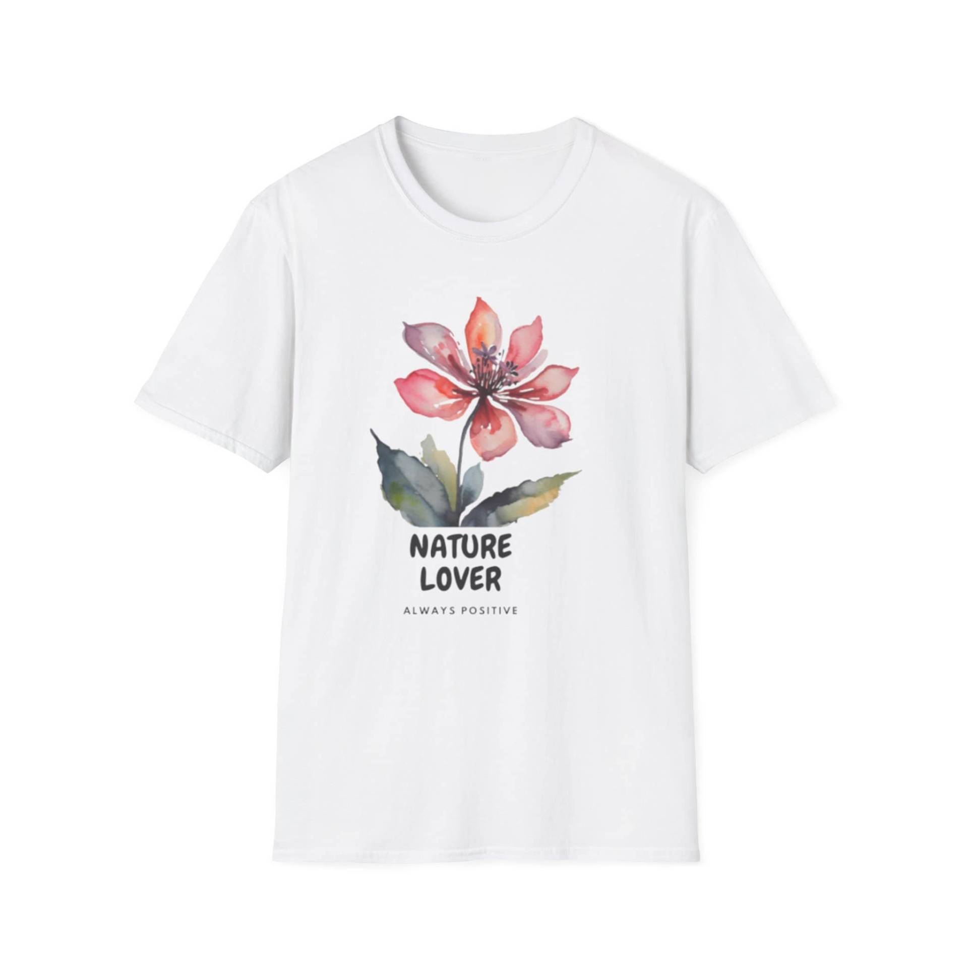 Naturliebhaber, Immer Positiv, T-Shirt, Positive Vibes T-Shirts, Blume, Natur Geschenk Für Optimisten Naturliebhaber, Immer Positiv, T-Shirt, Positive Vibes T-Shirts, Blume, Natur Geschenk Für Optimisten von RichardsClothes