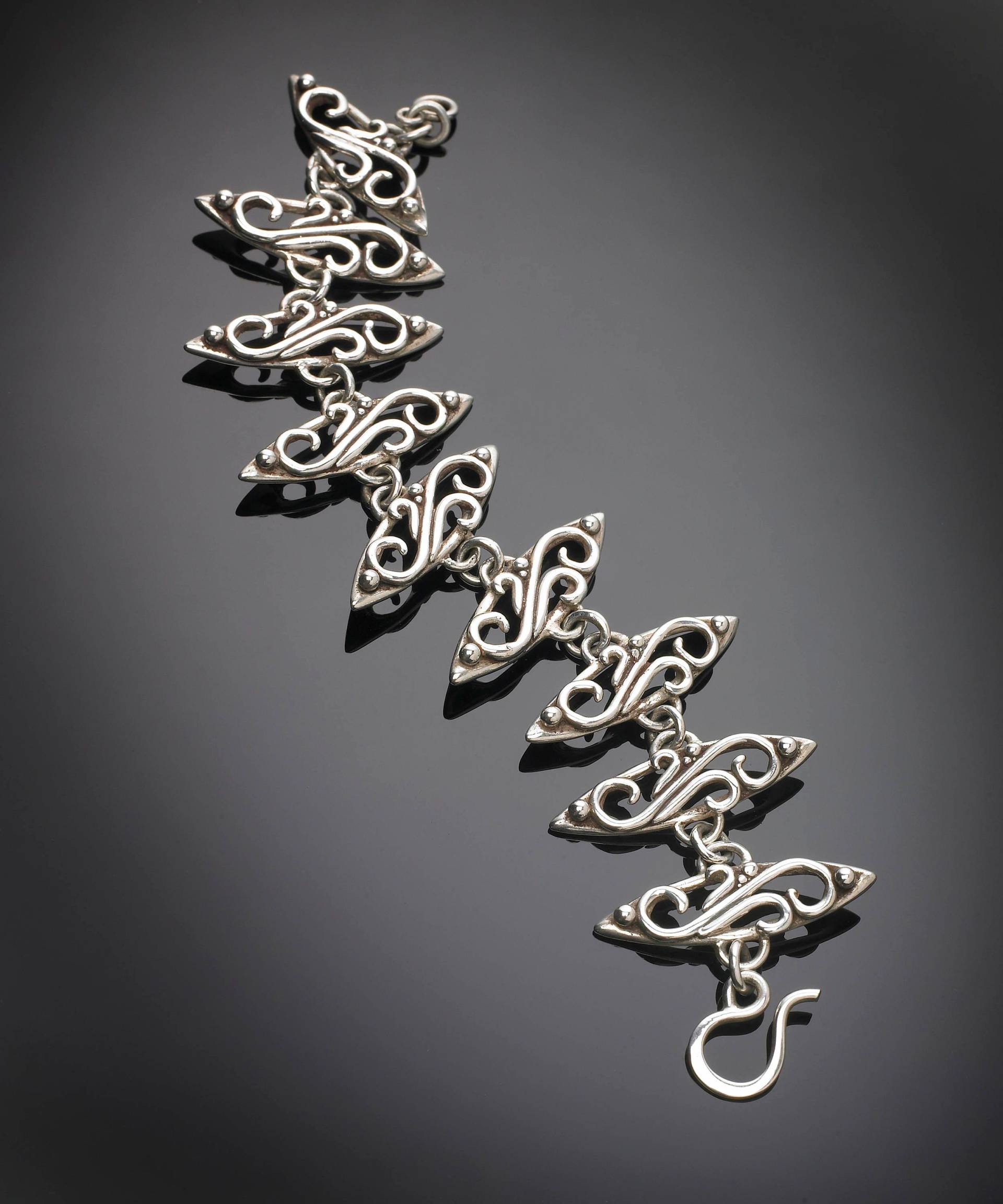 Handgefertigtes Sterling Silber Armband von RichelleJewelry