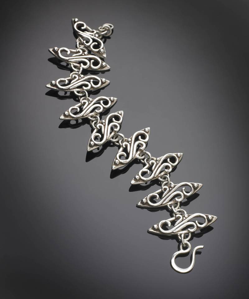 Handgefertigtes Sterling Silber Armband von RichelleJewelry