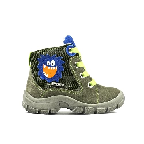 Richter Kinderschuhe Baby-Jungen Charly2 Schneestiefel, Clay/Lagoon/Lime, 20 EU von Richter Kinderschuhe