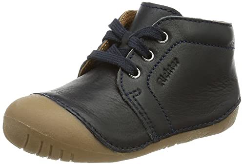 Richter Kinderschuhe Baby-Jungen Richie Lauflernschuh, 7200atlantic, 17 EU von Richter