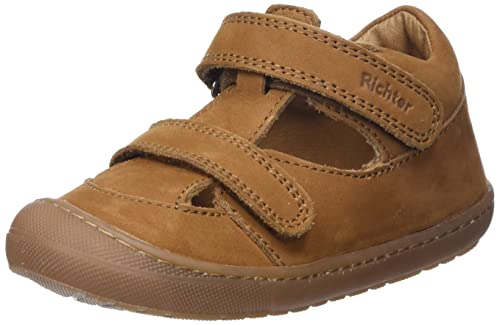 Richter Kinderschuhe Baby-Mädchen Maxi Sandale, Cognac, 26 EU von Richter