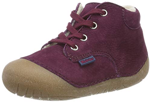 Richter Kinderschuhe Baby-Mädchen Richie Sneaker, Rot (Burgundy 7610), 18 EU von Richter Kinderschuhe