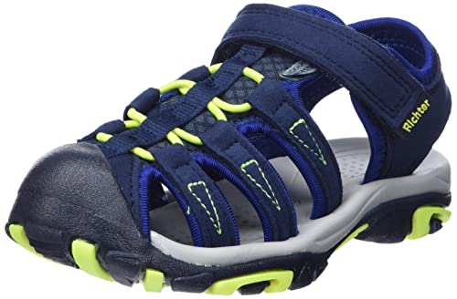 Richter Kinderschuhe Jungen Boulder Sandale, Nautical Blue Apple, 27 EU von Richter