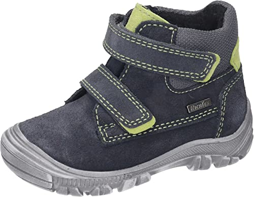 Richter Kinderschuhe Charly Schneestiefel, 6401vulcano/lime, 22 EU von Richter