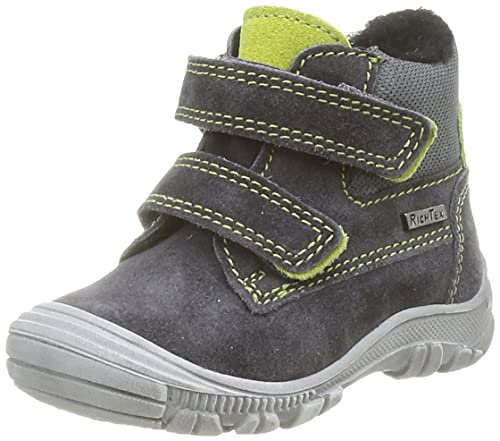 Richter Kinderschuhe Charly Schneestiefel, 6401vulcano/lime, 27 EU von Richter Kinderschuhe