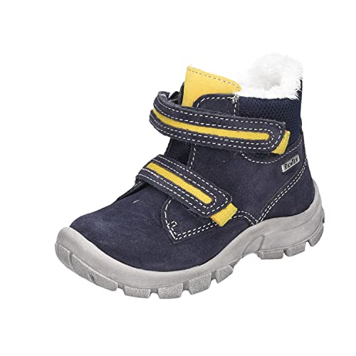 Richter Kinderschuhe Charly2 Schneestiefel, Atlantic/Lemon, 21 EU von Richter