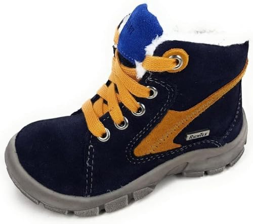 Richter Kinderschuhe Charly2 Schneestiefel, Atlantic/golden/lago, 21 EU von Richter