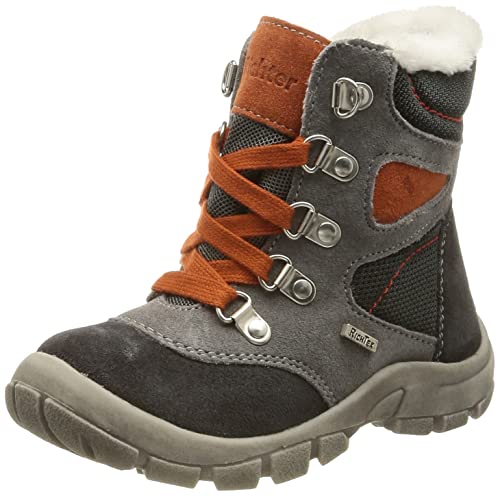 Richter Kinderschuhe Charly2 Schneestiefel, Vulcano/ash/Rust, 20 EU von Richter