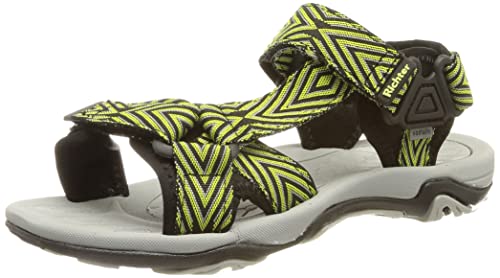 Richter Kinderschuhe Colorado Sandale, Lime/Black, 33 EU von Richter