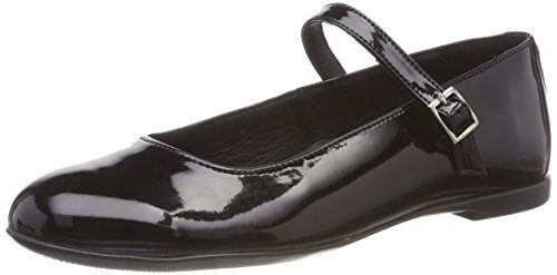 Richter Kinderschuhe Ely, Mädchen Geschlossene Ballerinas, Schwarz (Black 9900), 32 EU (13 UK) von Richter