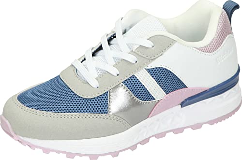 Richter Kinderschuhe Future 2 Sneaker, l.Grey/WHI/Blue/lotu, 37 EU von Richter