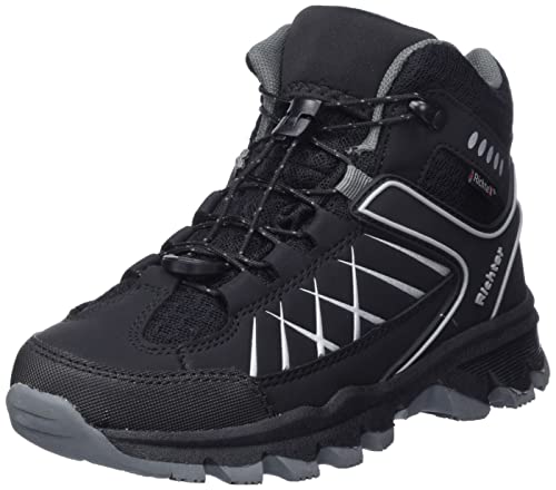 Richter Kinderschuhe HR-1 Straßen-Laufschuh, Black/ash, 32 EU von Richter