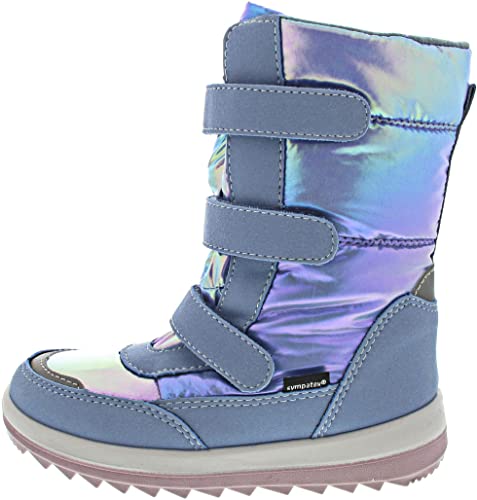 Richter Kinderschuhe Husky 2.0 Schneestiefel, Ice/Ice-Rosette, 27 EU von Richter