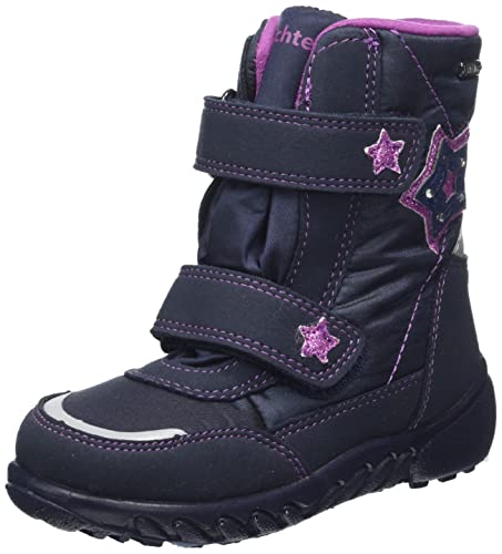 Richter Kinderschuhe Mädchen Husky Schneestiefel, Atlant Silv Rosette, 26 EU von Richter