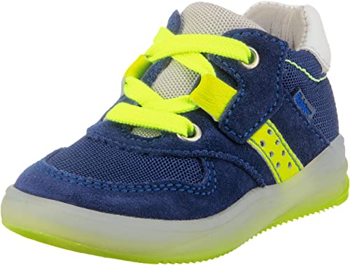 Richter Kinderschuhe Harry Hohe Sneaker, Blau (Nautic/ATL/FLI/N.Y/W 6821), 23 EU von Richter