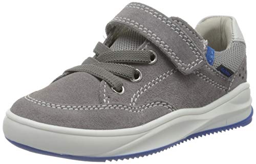 Richter Kinderschuhe Jungen HarryL Sneaker, Grau (Ston/Flint/Malay/WHI 6602) von Richter