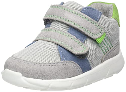 Richter Kinderschuhe Jungen Hero Lauflernschuh, Platin Fog Ice Apple, 29 EU Weit von Richter