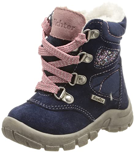 Richter Kinderschuhe Jungen Mädchen Charly2 Schneestiefel, Nautic/myst/pla/Lot, 26 EU von Richter