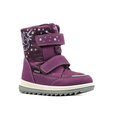 Richter Kinderschuhe Jungen Mädchen Husky2.0 Schneestiefel, uva/Viol, 27 EU von Richter