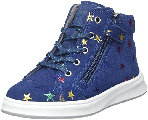 Richter Kinderschuhe Mädchen laura Sneaker, Blau Silber, 29 EU von Richter