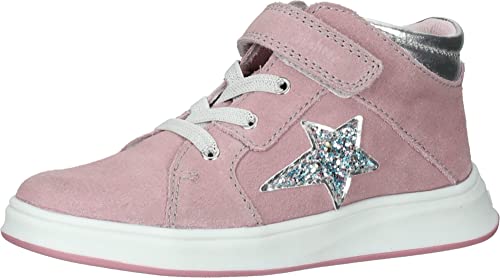 Richter Kinderschuhe Jungen Mädchen Laura Sneaker, Powder/Silver/Planet, 29 EU Weit von Richter