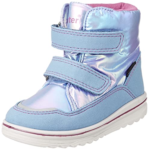 Richter Kinderschuhe Jungen Mädchen Snow Schneestiefel, Ice/Rosette, 25 EU von Richter