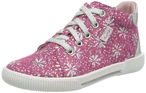 Richter Kinderschuhe Jungen Mädchen Vali Sneaker, Passion/Silver, 19 EU von Richter