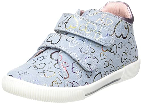 Richter Kinderschuhe Jungen Mädchen Vali Sneaker, ciel/Candy, 21 EU von Richter