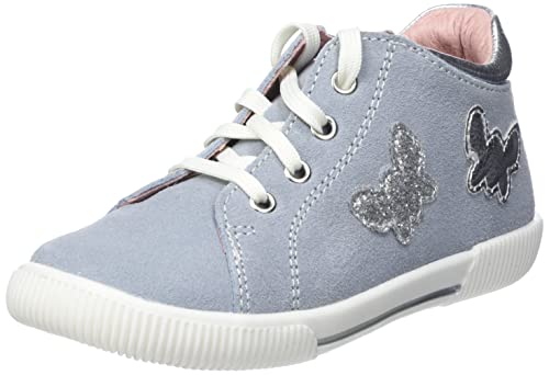 Richter Kinderschuhe Jungen Mädchen Vali Sneaker, ciel/Silver, 21 EU von Richter