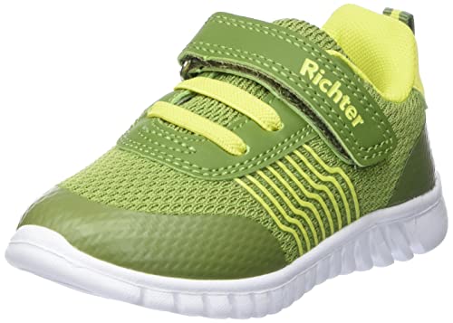 Richter Kinderschuhe Jungen Wallaby Sneaker, Cactus Neon Yellow, 22 EU Weit von Richter