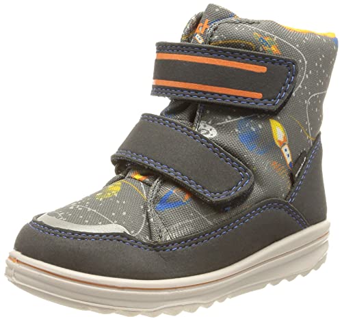 Richter Kinderschuhe Jungen sne Schneestiefel, Vulcano Print Space, 26 EU von Richter