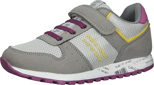 Richter Kinderschuhe Junior 2 Sneaker, Grey/rosett/Sole/FLI, 35 EU von Richter