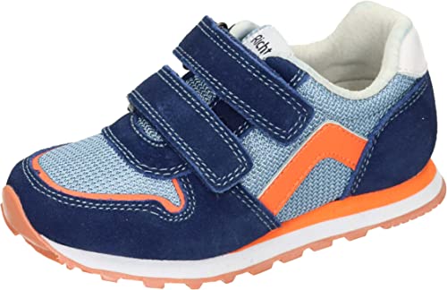 Richter Kinderschuhe Junior Sneaker, Nautic/White/Ice/Man, 26 EU Weit von Richter