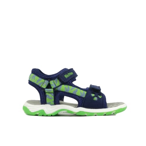 Richter Jungen Leon Sandale, Nautical Apple, 27 EU von Richter Kinderschuhe