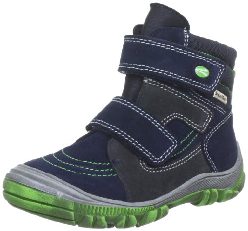 Richter Kinderschuhe Linz S 1031-221-7201, Jungen Stiefel, Blau (atlant/steel/apple 7201), EU 21 von Richter Kinderschuhe