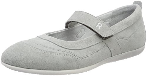 Richter Kinderschuhe Mädchen Adele Riemchenballerinas, Grau (Flint), 33 EU von Richter Kinderschuhe
