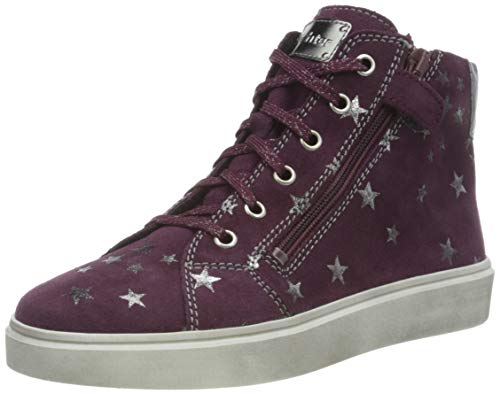 Richter Kinderschuhe Flora 3762-8121 Sneaker, 7500blackberry/silver, 26 EU von Richter