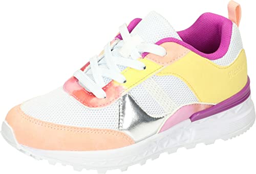 Richter Kinderschuhe Mädchen Future 2 Sneaker, Apricot Sun Silv Whi, 33 EU Weit von Richter