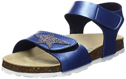 Richter Kinderschuhe Mädchen Organic Sandale, Blue Brunito, 31 EU von Richter