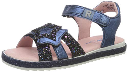 Richter Kinderschuhe Mädchen Romea Riemchensandalen, Blau (Pacific/Petrol 6700), 27 EU von Richter