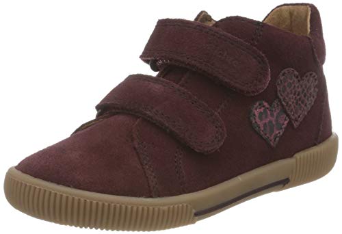 Richter Kinderschuhe Jungen Mädchen Vali 2551-8112 Sneaker, 7611burgundy/plum, 24 EU von Richter