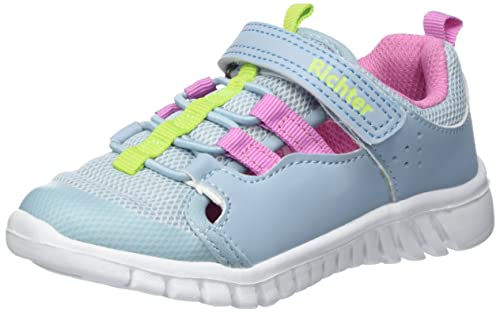 Richter Kinderschuhe Mädchen Wallaby Sandale, Ciel Lime Candy, 28 EU von Richter Kinderschuhe